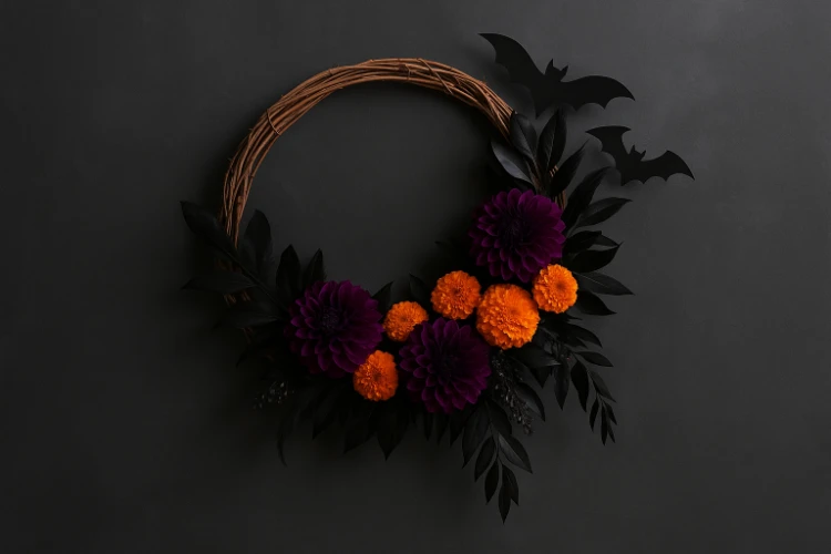 Bat-Wing Flower Wreaths